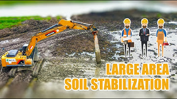 This perspective of soil stabilization system. Sludge solidification is so easy！