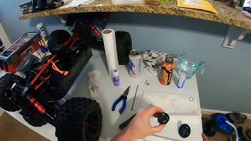 Changing diff fluid in my kraton 8s part 1