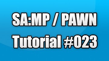 SA:MP / PAWN Tutorial #023 - Carsystem MySQL (Speichern, Laden, Löschen)