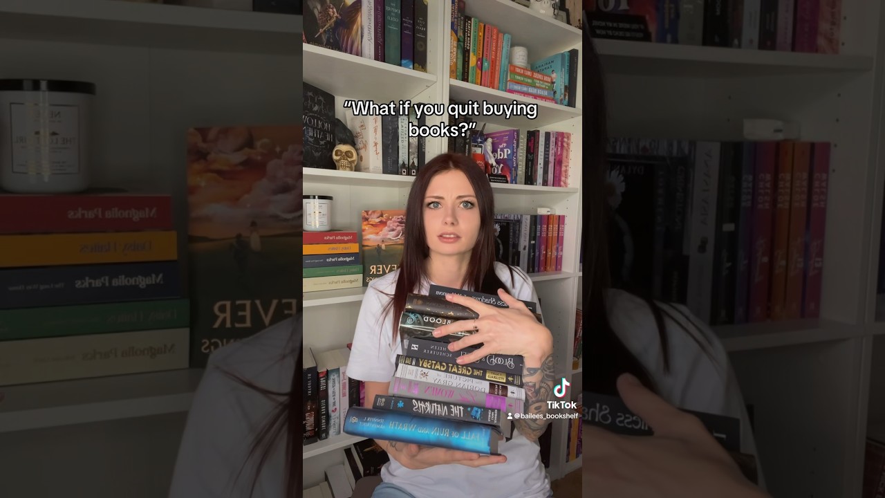 I will never stop buying books 