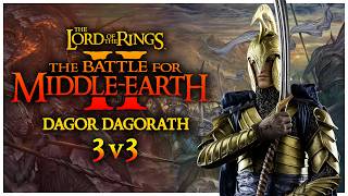 50 DAKİKA HİÇ DURMAYAN SAVAŞ (3v3) | BFME 2 ROTWK / Dagor Dagorath Sargon Patch