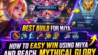 😱 BEST MIYA BUILD 2026! EASY MYTHICAL GLORY GUIDE! 🏹🔥