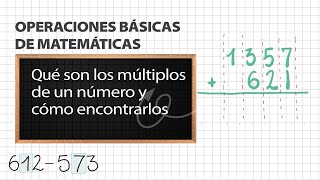 What are multiples of a number and how to find them | Basic math operations