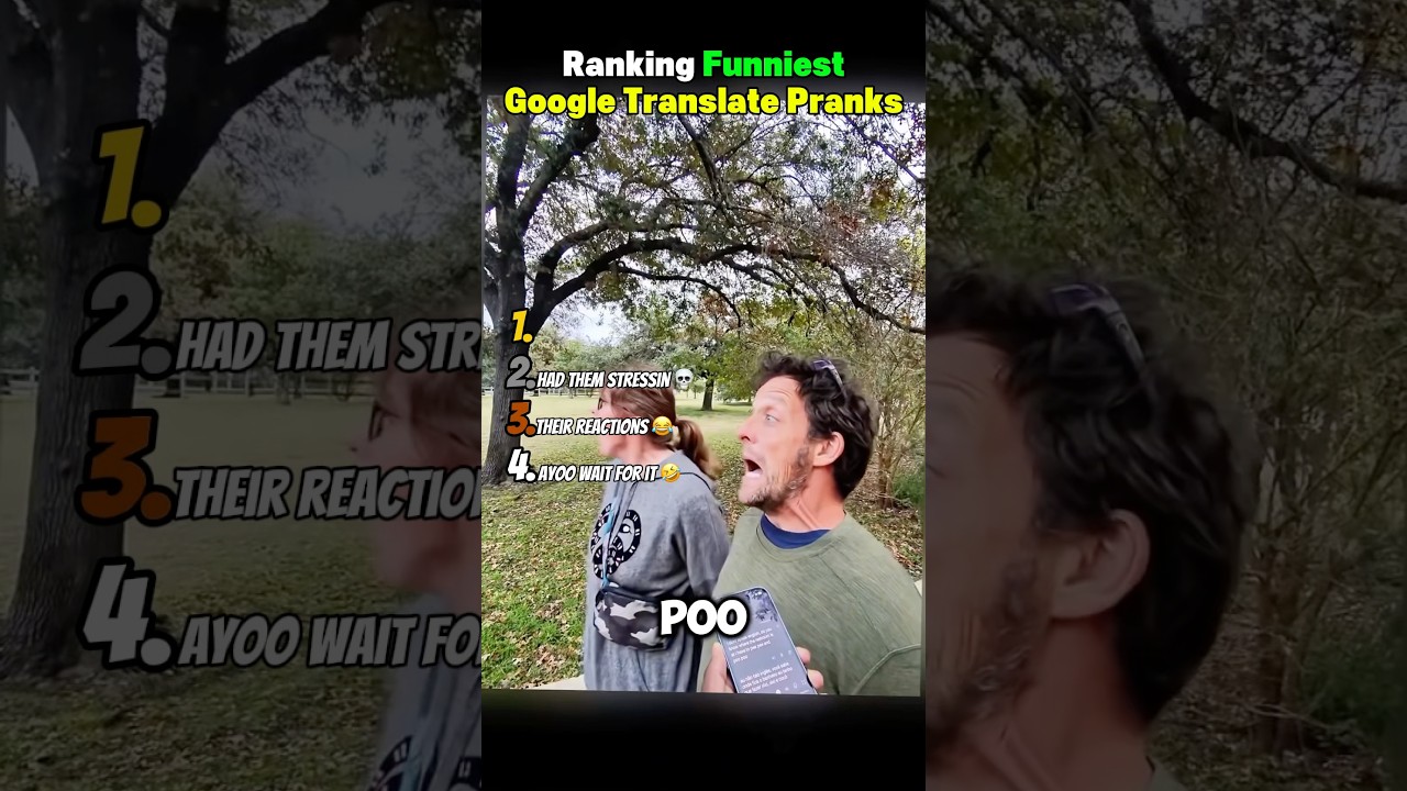 Рейтинг самых смешных розыгрышей с использованием Google Translate 😂