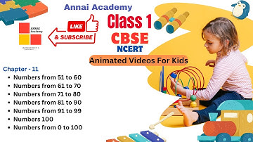 Class 1 Maths Chapter 11: Numbers | Full Chapter in One Video | CBSE NCERT | Annai Academy