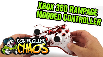 Custom Xbox 360 Controller - Rampage Limited Edition - Controller Chaos