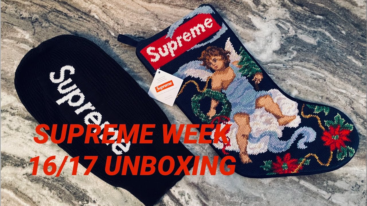 SUPREME Week 16/17 Stocking & Balaclava | UNBOXING
