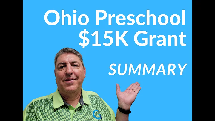 Ohio $15K Preschool Indoor Air Grant Announcement ...