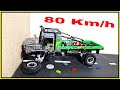Mercedes Zetros CRASH 🚨 80 KM/H 🚨 Lego car CRASH TEST - Lego Technic CRASH Test