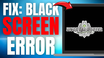 How to Fix Monster Hunter World Wilds BLACK SCREEN ERROR! (EASY GUIDE) [2025]