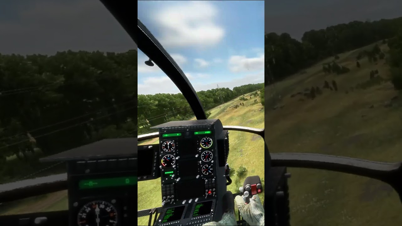 Flying the Danger Corridor – Little Bird Air Assault Style (ARMA Reforger)