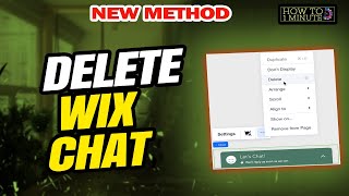Details How to remove wix chat 2026 | delete Wix Chat Update