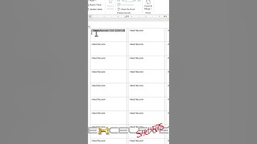 Print Bulk Barcodes & QR Codes in MS Word & Excel 1#shorts