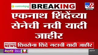 Shivsena Candidates List | शिंदेंच्या शिवसेनेची नवी यादी जाहीर, या नेत्यांना मिळाली उमेदवारी