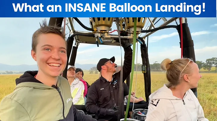 What’s in a Hot Air Balloon Cockpit. PERFECT Take-off and Landing.
