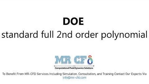 standard full 2nd order polynomial