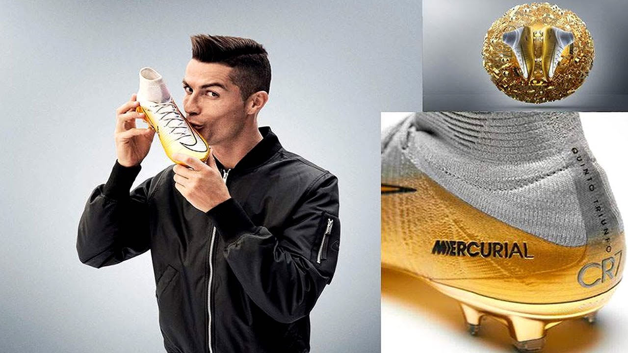 7 Zapatillas De Cristiano Ronaldo Que Son Únicas En El Mundo. - YouTube