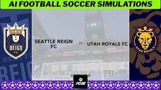 SEATTLE REIGN FC vs UTAH ROYALS ⚽ NWSL 2026/27 Matchday 5 🟩 EA FC 26 Simulation