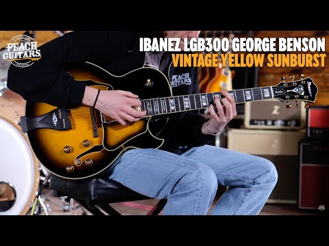 Напівакустична гітара IBANEZ LGB300 VYS, відео 2