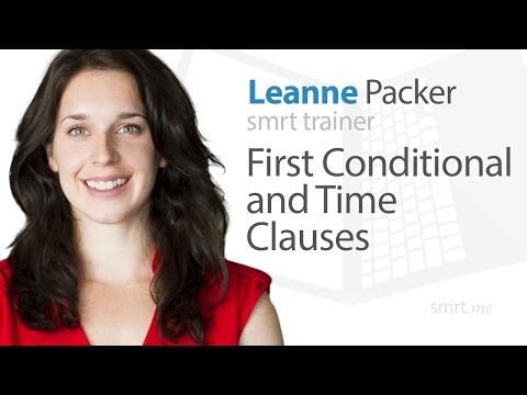 English Grammar Lesson: First Conditional & Time Clauses