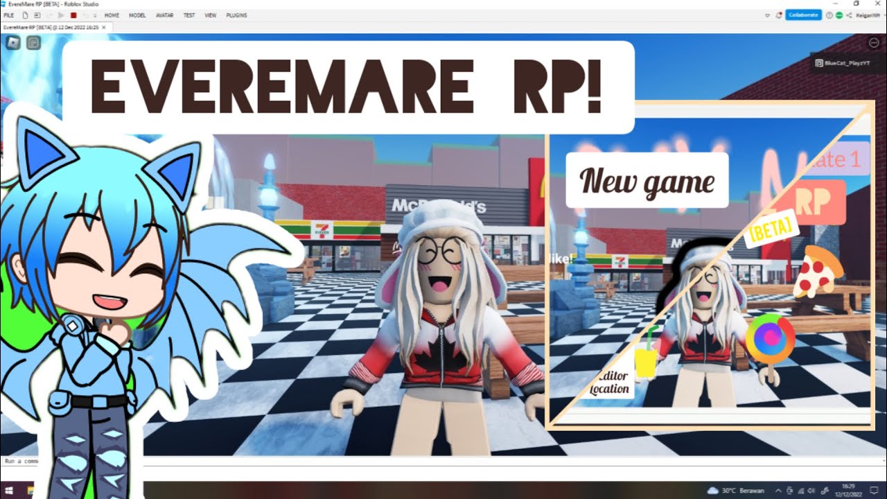 NEW GAME I MADE! | EvereMare RP [ BETA] | Roblox - YouTube