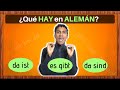 ¿Qué hay en ALEMÁN? - es gibt, da ist, da sind