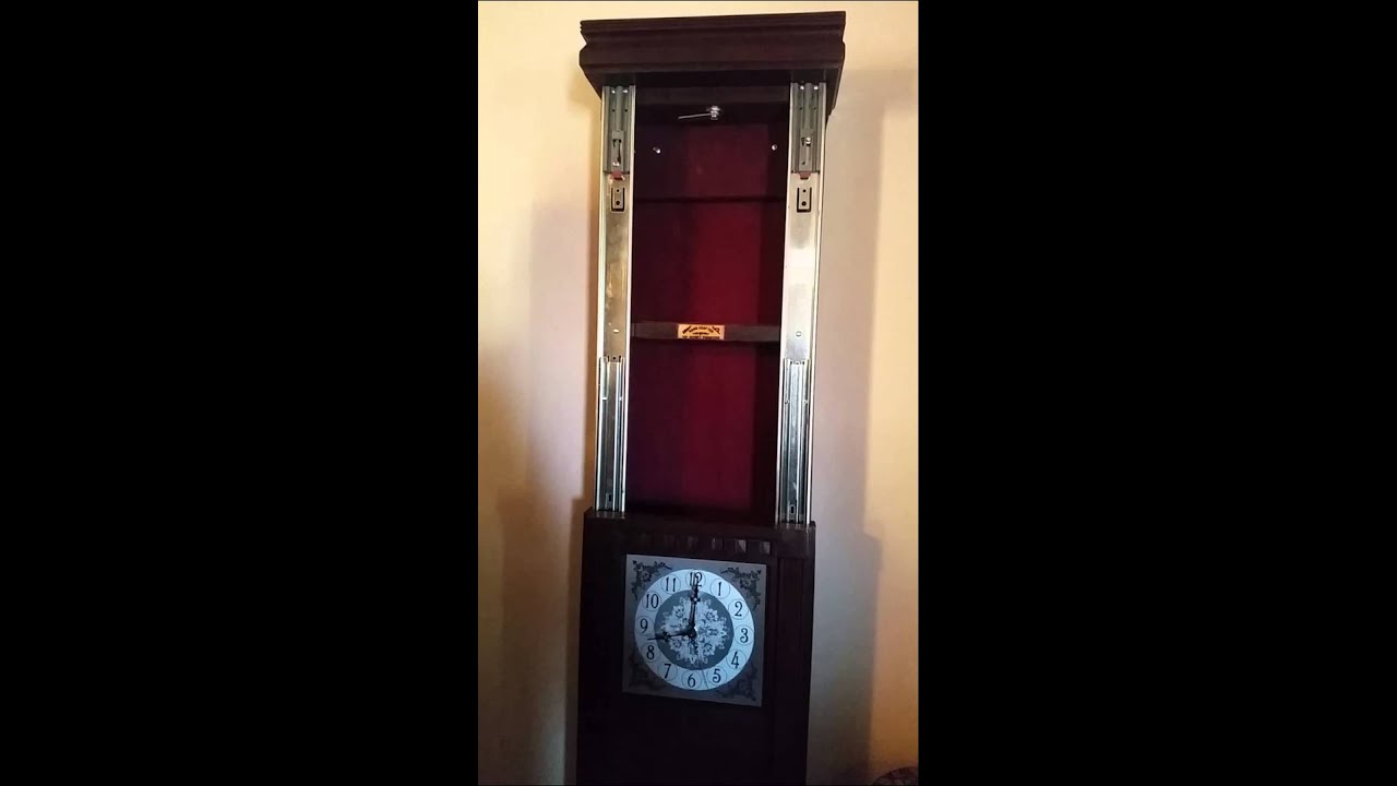 Secret Hidden Compartment Clock By Top Secret Furniture Youtube