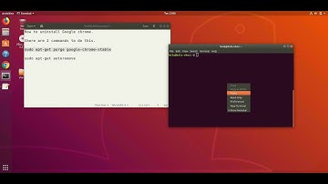 How to uninstall Google Chrome from Ubuntu