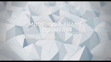 Modeling A-Frame Dormers in Revit