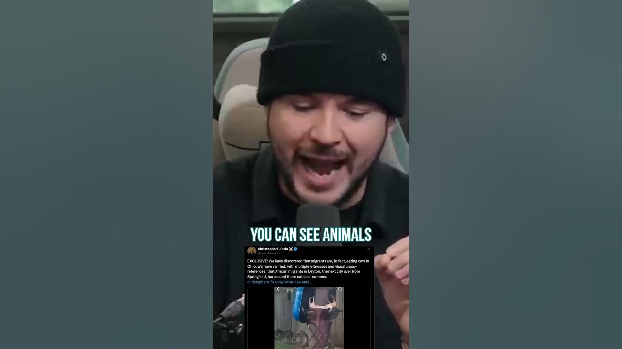 VIDEO PROOF That Migrants GRILLED CATS In Ohio, Democrats REFUSE To Accept PROOF #shorts