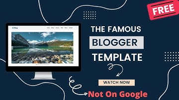 Blogger template with image slider and multiple sections. [Best blogger template, seo friendly]