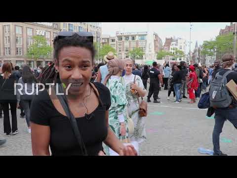 Netherlands: Thousands attend Amsterdam anti-racism demo in solidarity with US Floyd protests