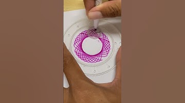 Enjoy with triangle shape style #spirograph #drawing #art #shorts