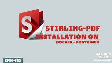Stirling PDF installeren op Docker met Portainer