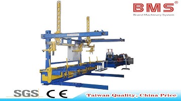 AUTO CU60-250 Purlin Roll Forming Machine With 12 Meter Stacker Device