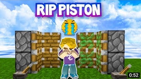 Piston Not Working - Update for Blockman GO