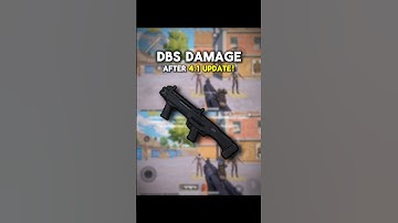 DBS Nerfed! Schadetest 4.1 Update 🤯✅ #pubgmobile #bgmi #tipsandtricks