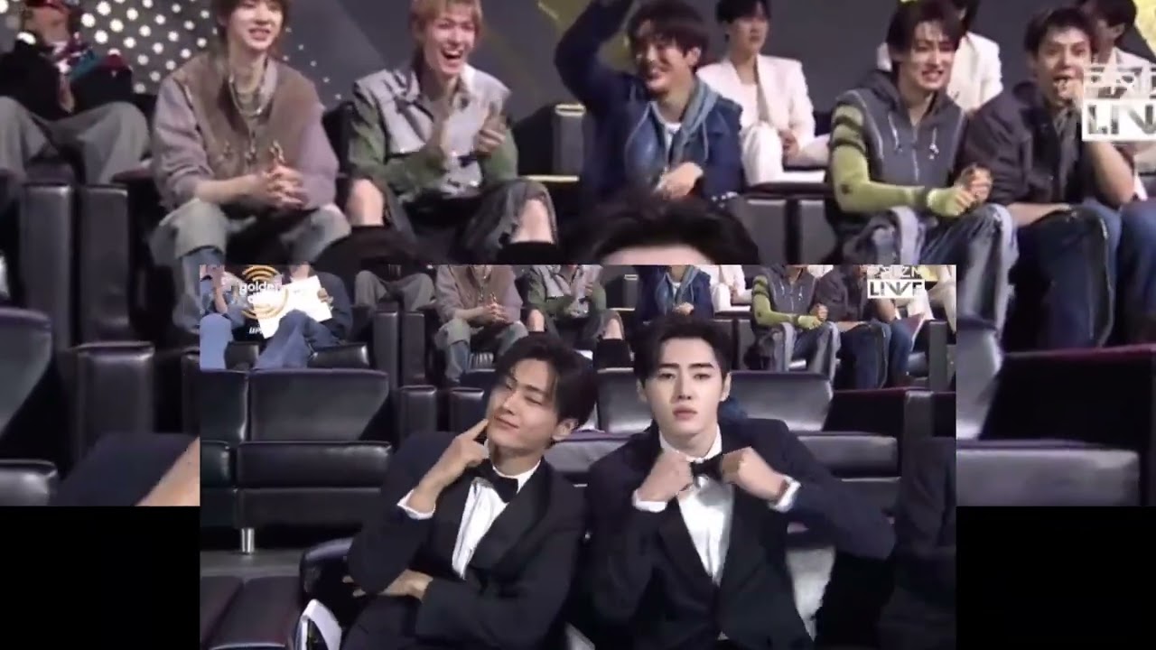 CORTIS reaction to JAY, SUNGHOON (ENHYPEN) ‘TWS-OVERDRIVE’ trend - GOLDEN DISC AWARDS 2026