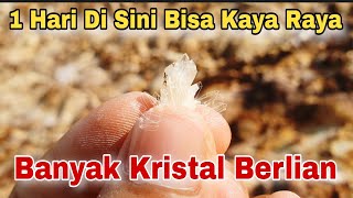 1 Bukit Isinya Kristal Berlian Auto Kaya raya Lagi | Bukit Tiban Kota Batam #gemstone #kristal