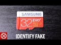 How to Identify a Fake Samsung Micro SD Memory Card