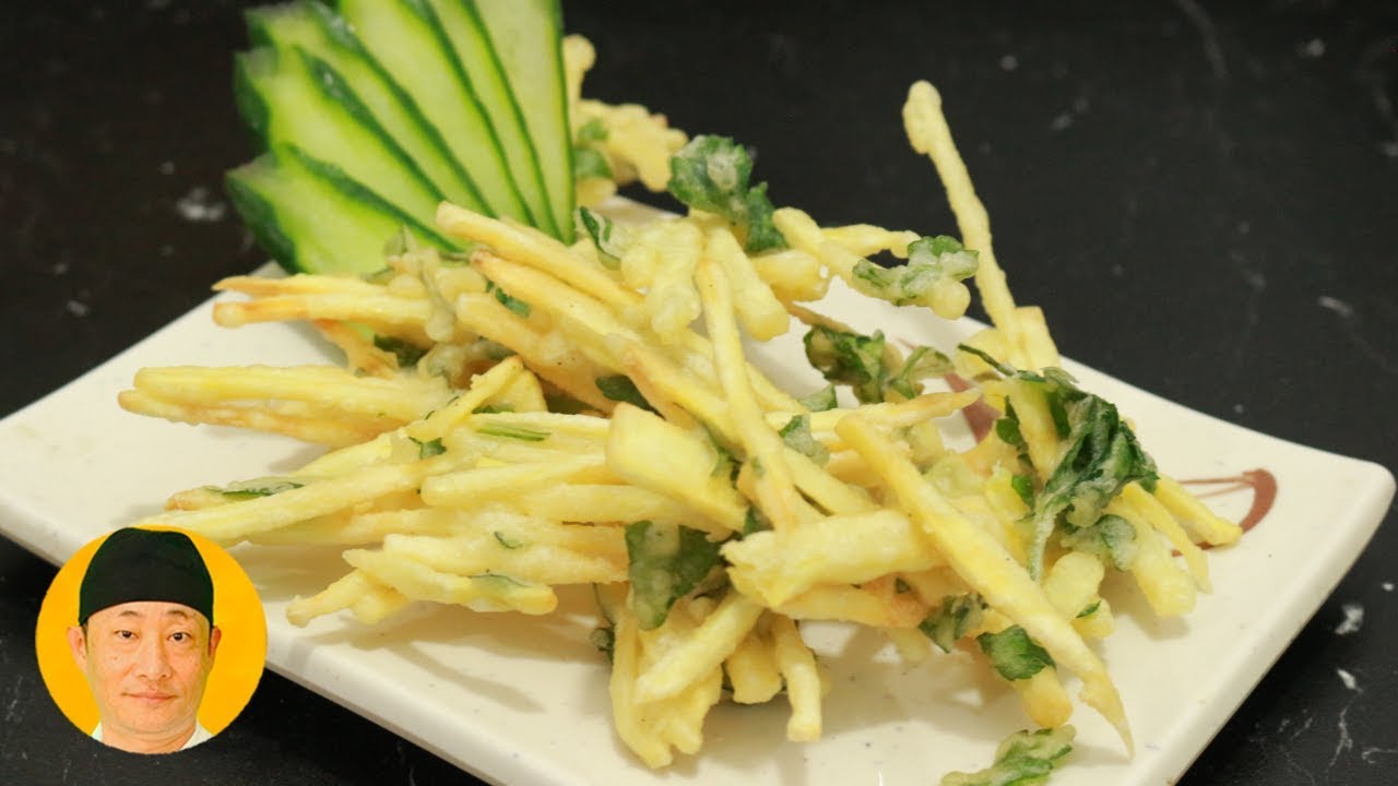 Como fazer Tempurá de batata doce crocantíssimo