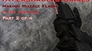 030-HyperShadeTutorials-Unity 3D Making Gun Shoot, Muzzle flash,hit particle (C Sharp) Part 2 of 4