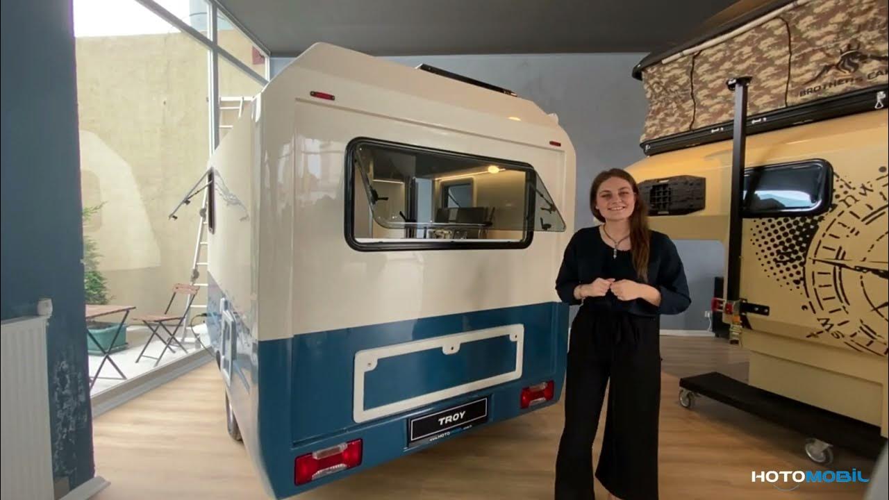 TROY Towing Caravan , A caravan with its own character YouTube