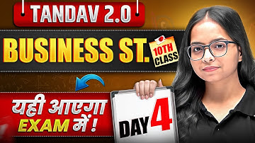 NIOS Class 10th Business Studies Most Important Questions with Answer | Tandav 2.0 Batch Day 4th