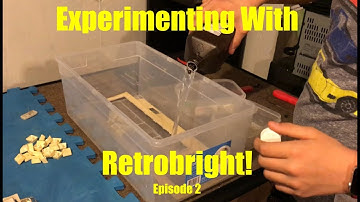 Experimenting With Retrobright! | Episode 2 | Mastergeko4