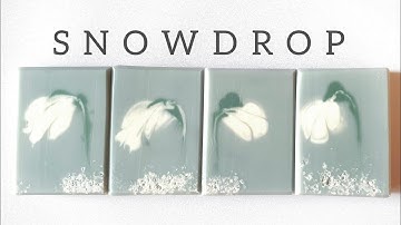 SNOWDROP  |  Cold Process (CP) Soap Making  | The Igorot Soapery
