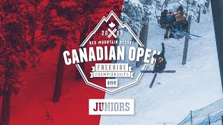 2023 Canadian Open Junior National At Red Mountain Resort