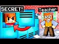 I Built a SECRET ROOM To Hide From My TEACHER!