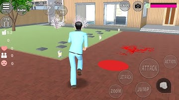 How to make Blood two Styles in Sakura School Simulator
