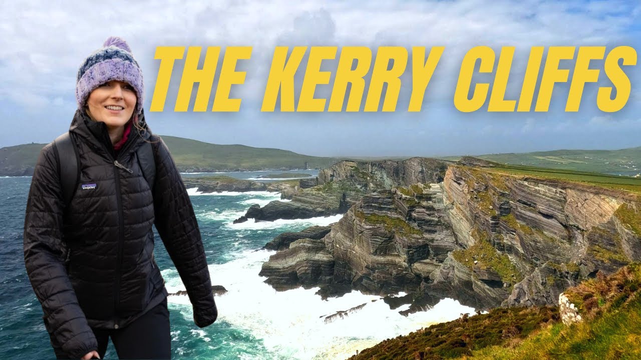 Ring of Kerry Drive Scenery in Ireland & Visiting THE KERRY CLIFFS! As